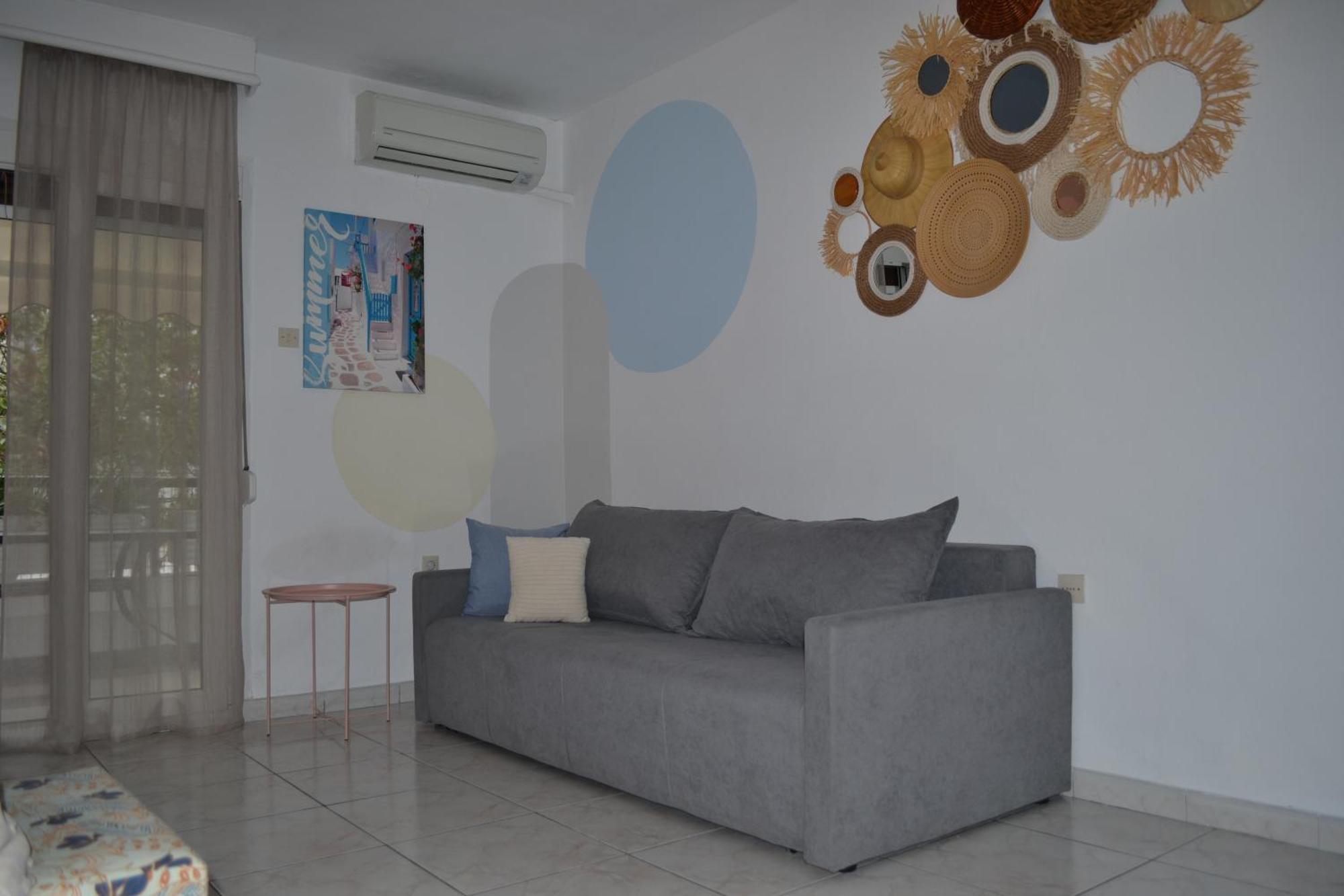 Evaliana Seaside Apartment PalaiónTsiflíkion Buitenkant foto